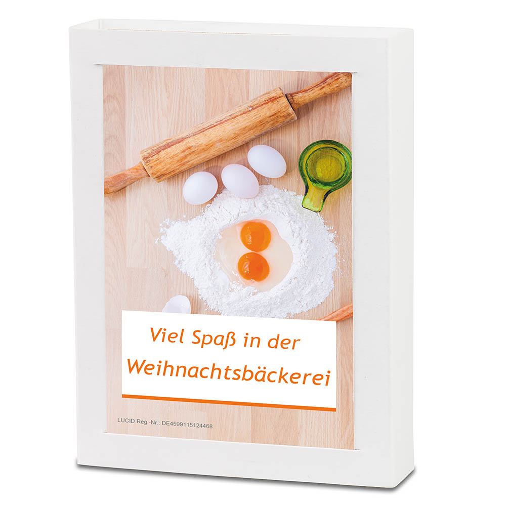 Backförmchen in Slide-Box - Standardmotiv