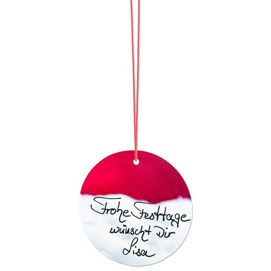 Weihnachtliche Geschenk-Anhänger
