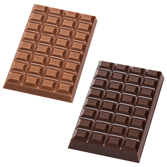 Schokolade 10 g Täfelchen, Inhalt: Callebaut Vollmilch