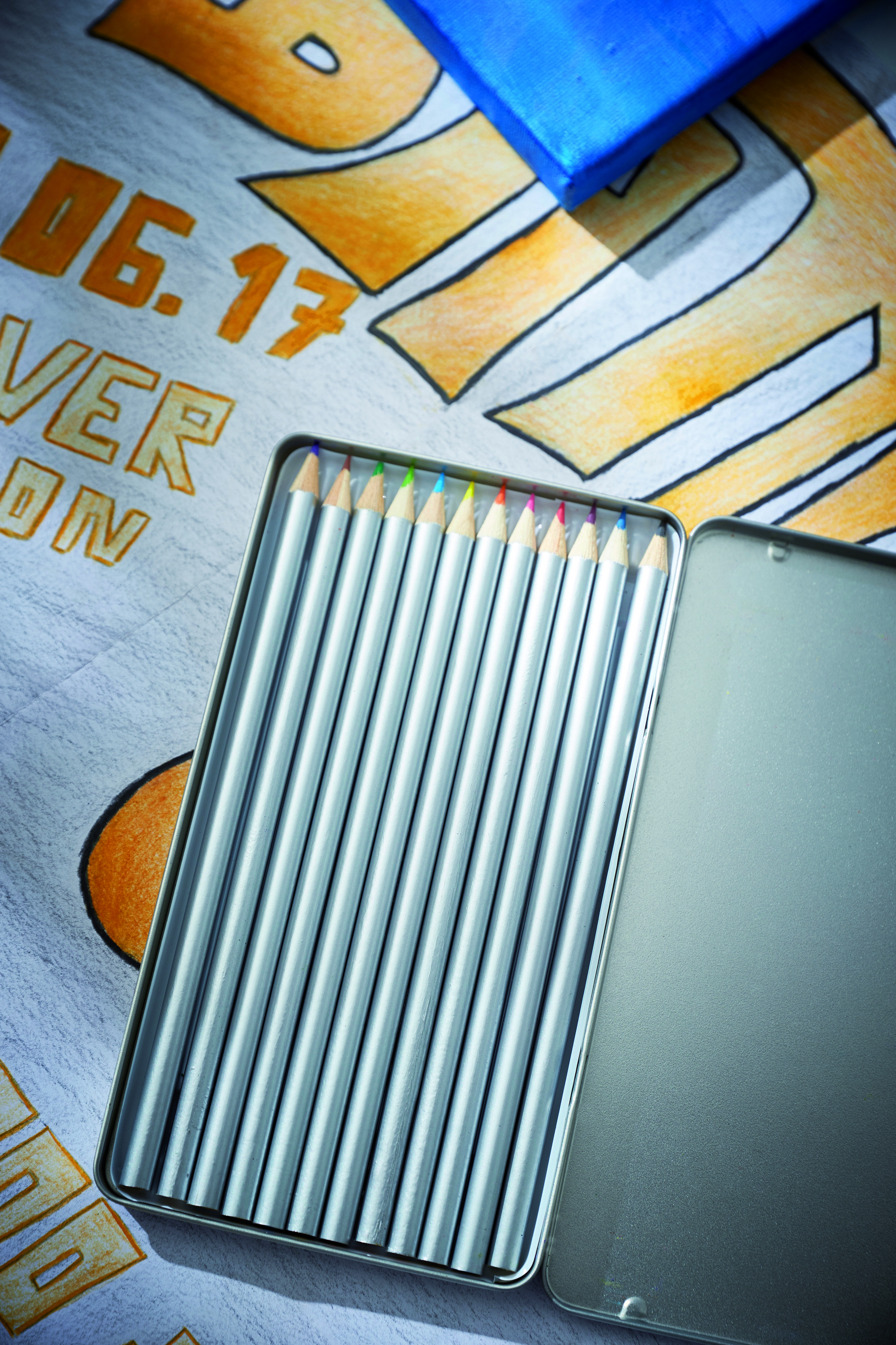 Lange Buntstifte SILVERSTAR