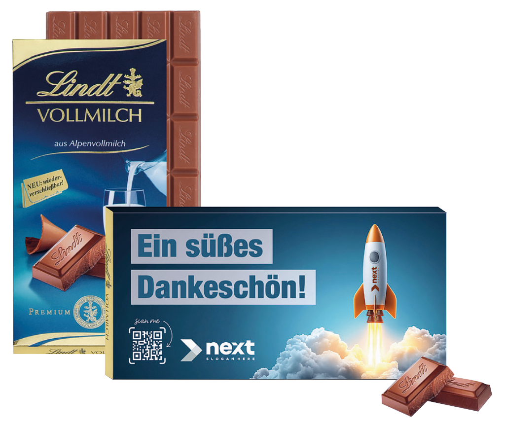 Premium Schokolade von Lindt, 100 g