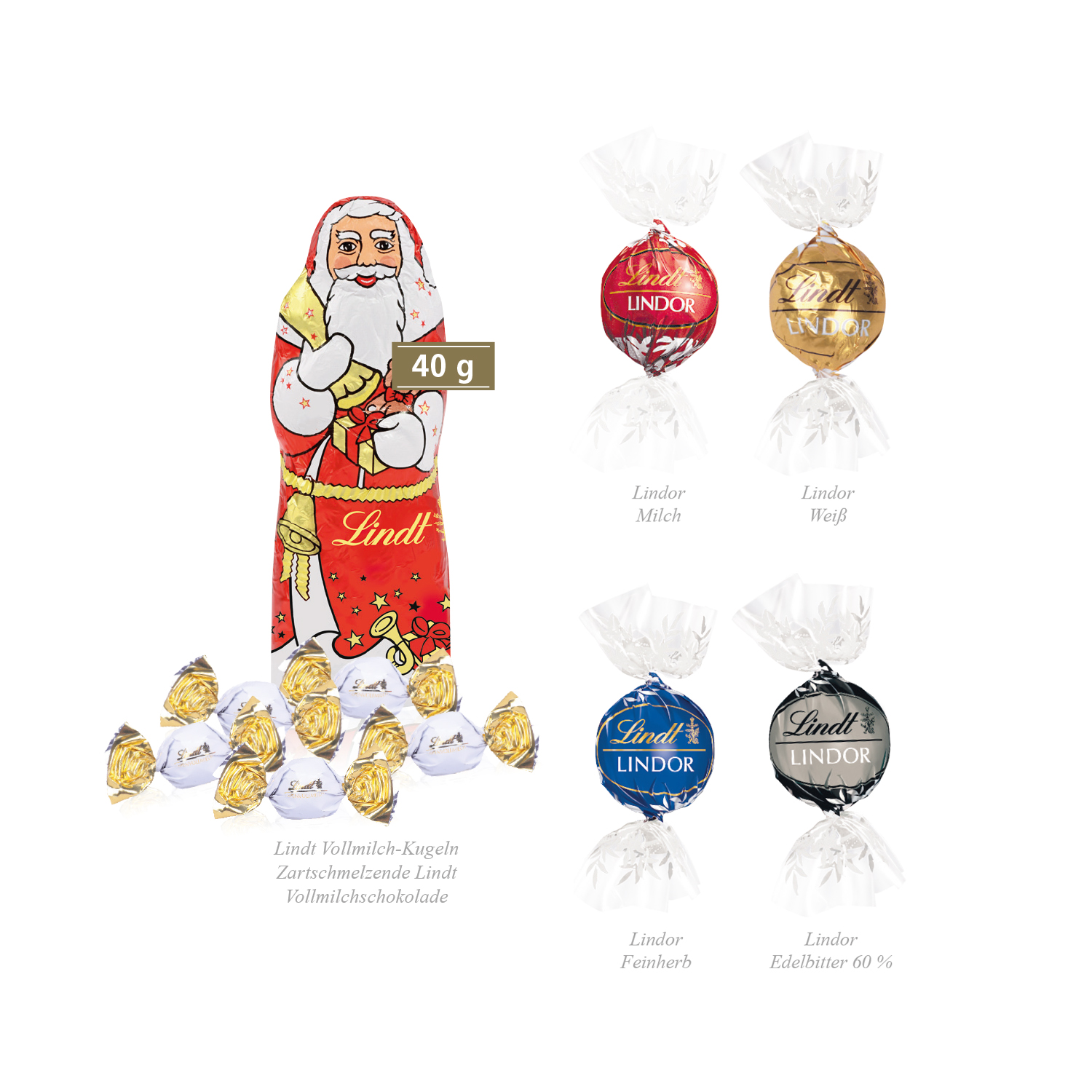 Süße Präsentbox Weihnachten "Maxi"