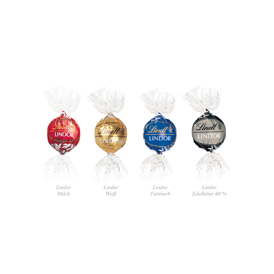 3D Präsent "LKW" mit Lindor Pralinés