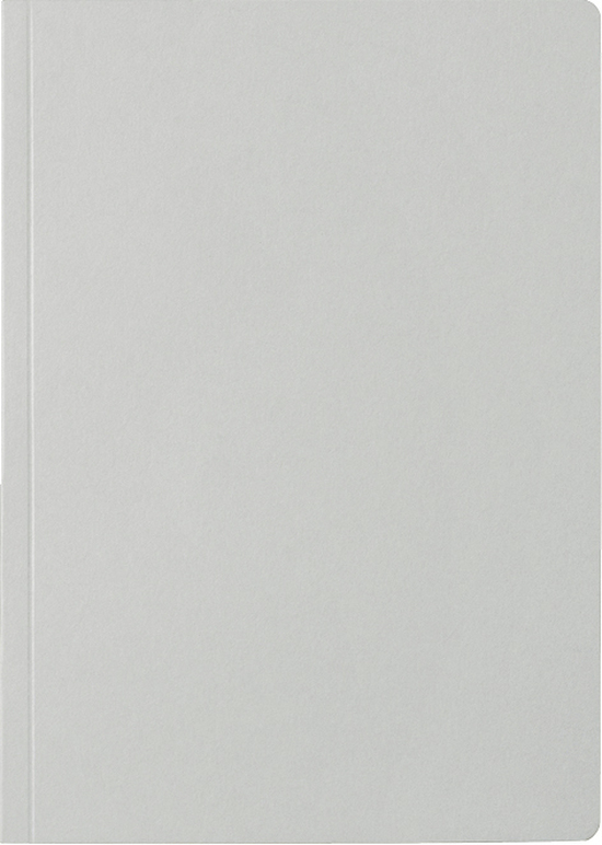 Notizheft Earth Recycling A5+, hellgrau