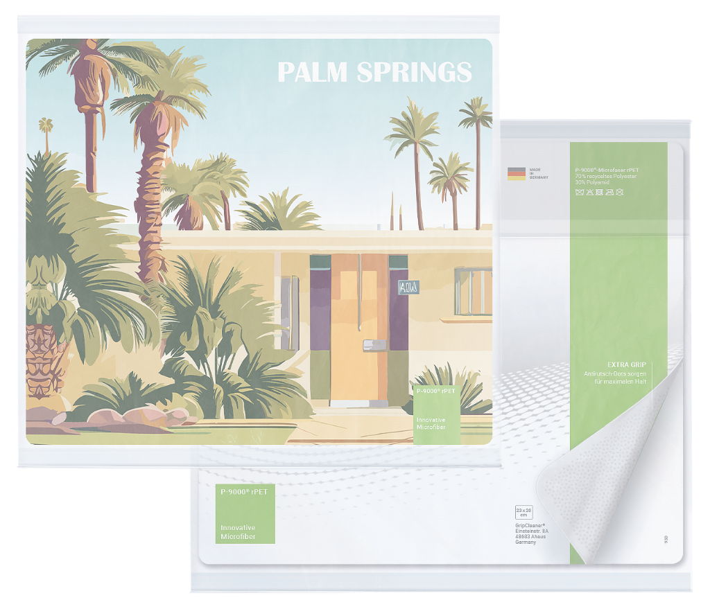 rPET GripCleaner® 4in1 Mousepad