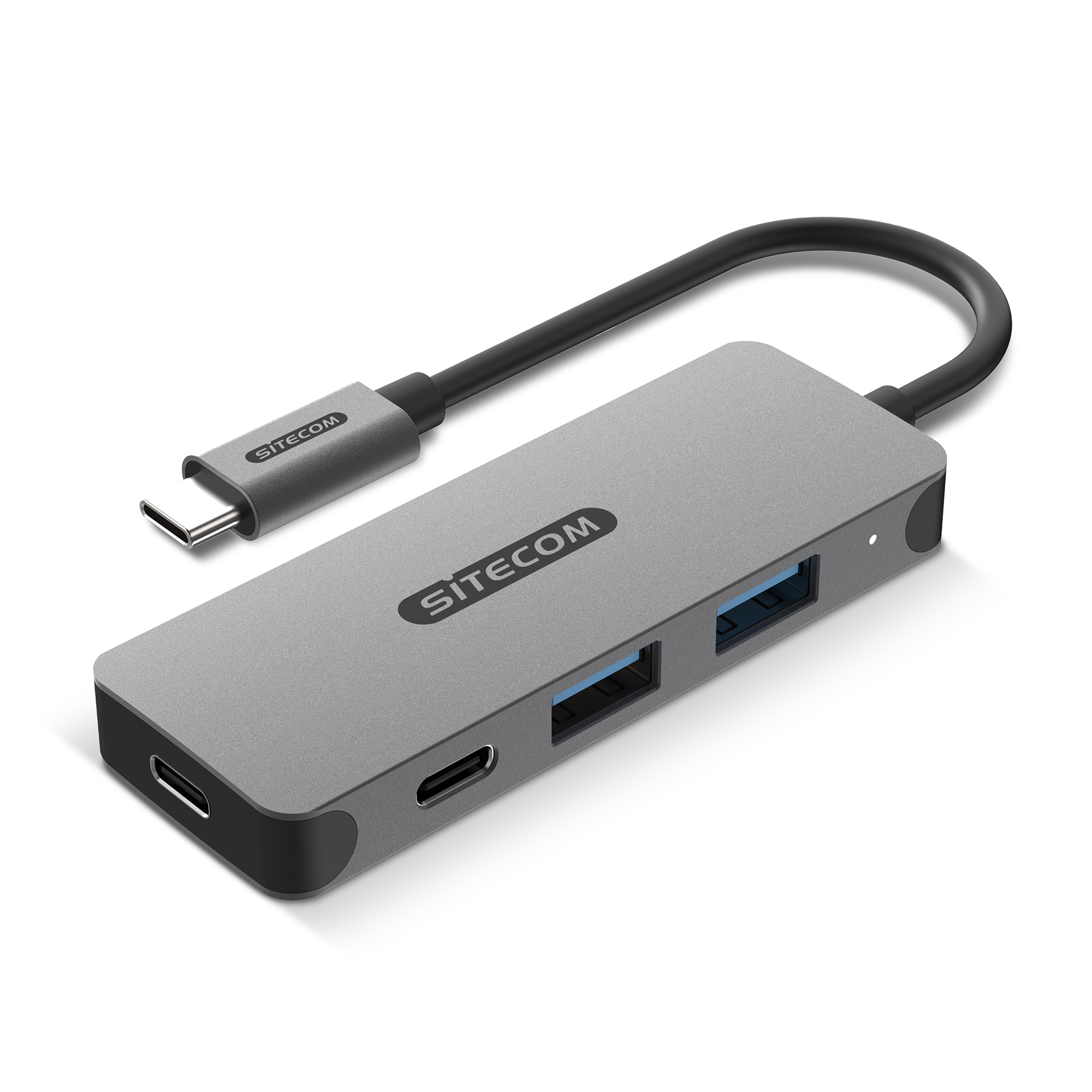Sitecom  USB-C to 2x USB-A + 2x USB-C Hub