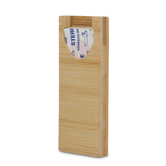 Pflaster in Bambusbox