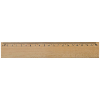 Holzlineal 20cm