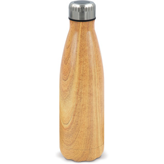 Isolierflasche Swing Holz-Edition mit Temperaturanzeige 500ml