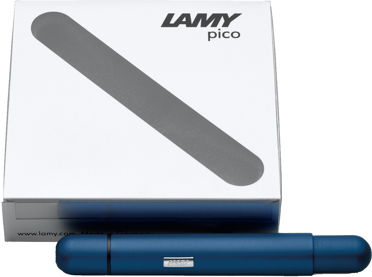 Kugelschreiber LAMY pico white M-schwarz