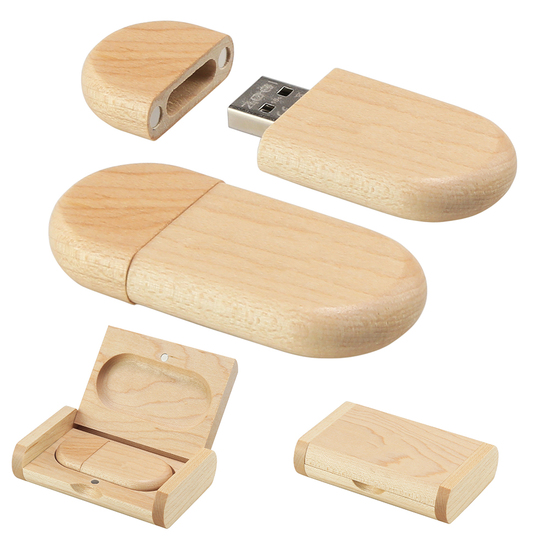 USB Stick WoodBox 1 GB