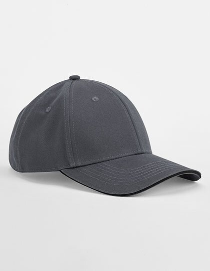 CB820C Beechfield EarthAware® Classic Organic Cotton 6 Panel Cap - Sandwich Peak
