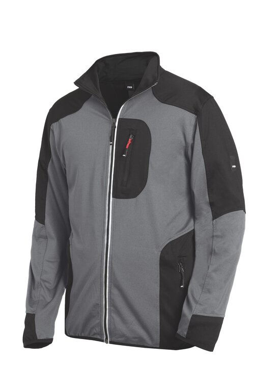FHB RALF Jersey-Fleece-Jacke