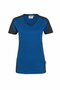 HAKRO Damen V-Shirt Contrast Mikralinar® NO. 190