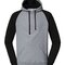 JZ96CR JERZEES Nublend® Colour-Block Raglan Hooded Sweatshirt