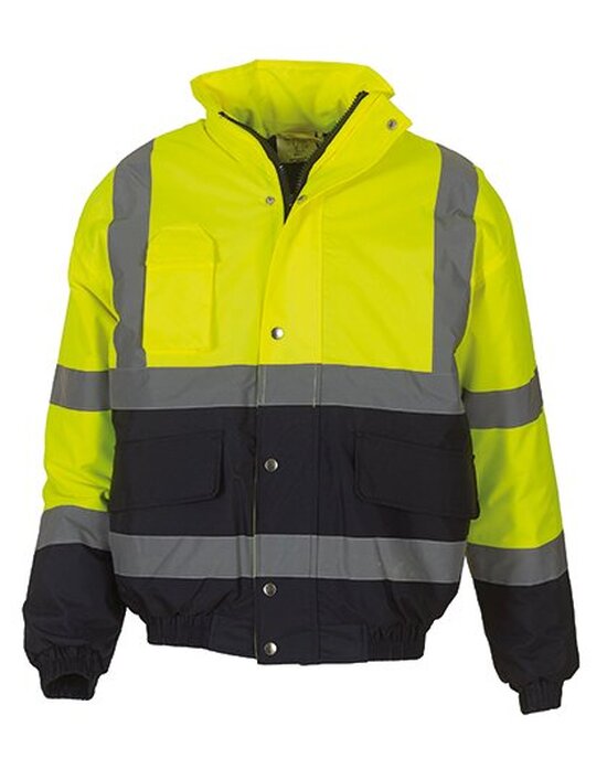 High Visibility Two-Tone Bomber Jacket